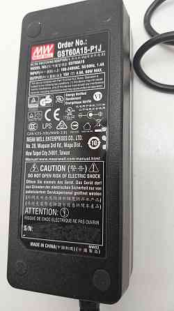 Блок живлення Mean Well 60W 4A 15V GST60A15-P1J Луцьк