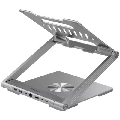 Подставка для ноутбука Canyon Laptop Stand with Detachable Hub OnStand 2 (6-in-1 Hub) (CNS-SDS2) Винница - изображение 10