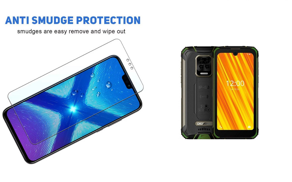Защитное стекло NeoGlass для Doogee S59, S59 Pro – ультрапрозрачное и устойчивое Киев - изображение 3