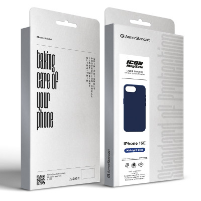 Чохол до мобільного телефона Armorstandart ICON2 MagSafe Apple iPhone 16e Midnight Blue (ARM83968) Вінниця - фото 3
