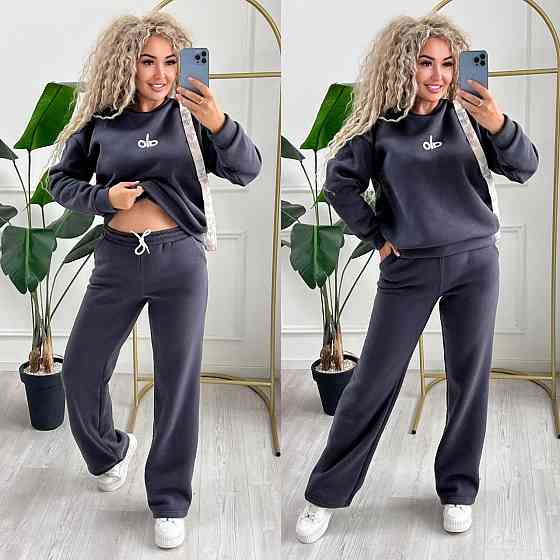 Женский спорт костюм со штанами палаццо Одесса