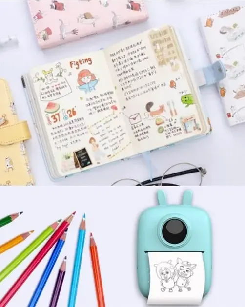 Портативный мини-принтер Bluetooth Mini Printer D7 Коломыя - изображение 6