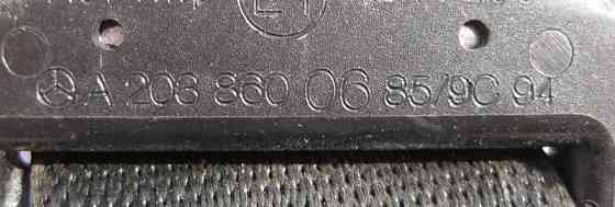 Mercedes-Benz  A2038600685 9C94 Ремінь безпеки задній правий чорний C-Class W203 Одеса