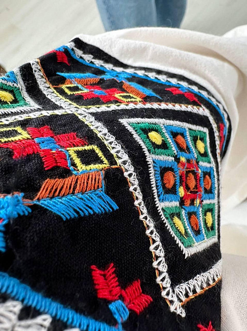 Женская современная вышиванка на пуговицах 80% хлопок, 20% полиэстер 50 Одесса - изображение 8