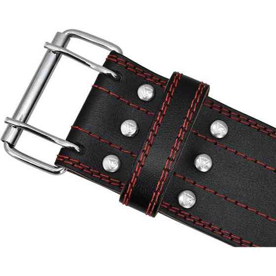 Пояс для пауерліфтингу RDX RD1 шкіряний Red XL Кам'янське