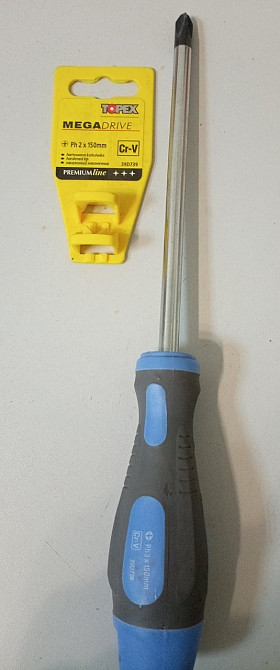 Викрутка "TOPEX" Mega Drive Ph3 x 150 мм Киев - изображение 1