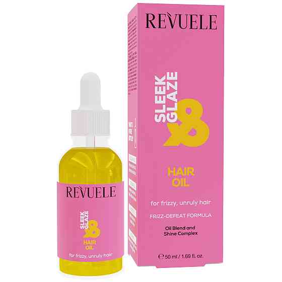 Несмываемое масло для непослушных и тусклых волос Sleek & Glaze Revuele 50 мл Киев
