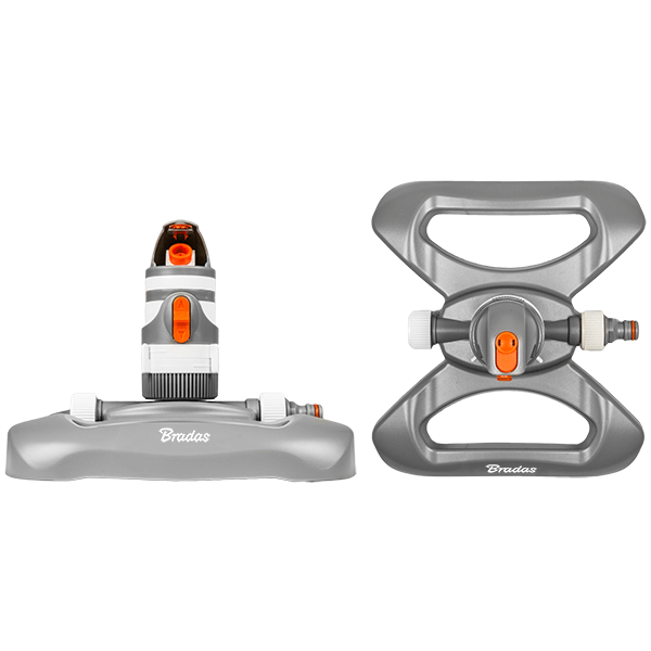 Дощувач обертовий 2-х режимний на підставці ø20м BRADAS Польща Київ - фото 1