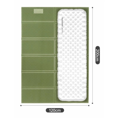 Туристичний килимок Naturehike CNK2450WS044 подвійний 200x120х1,8см синій (6927595791097) Вінниця - фото 2