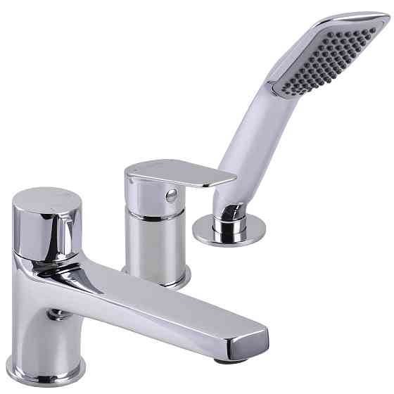 Змішувач для ванни TOPAZ CAPRI TCA-15111-H43 вбудований, 3 виходи  картридж D35 (комплект) Луцьк