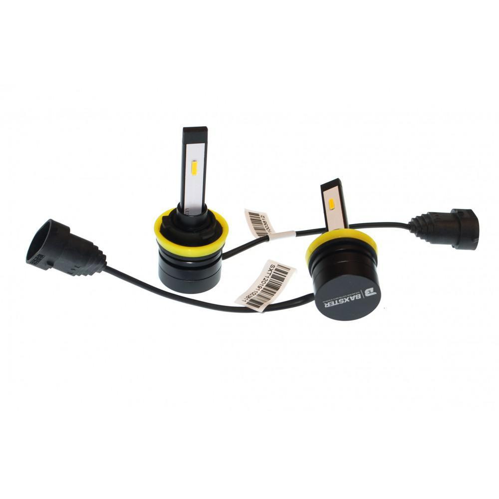 Комплект світлодіодних ламп BAXSTER SX H11 PGJ19-2 9-32V 5500K 4000lm пасивне охолодження Харків - фото 1
