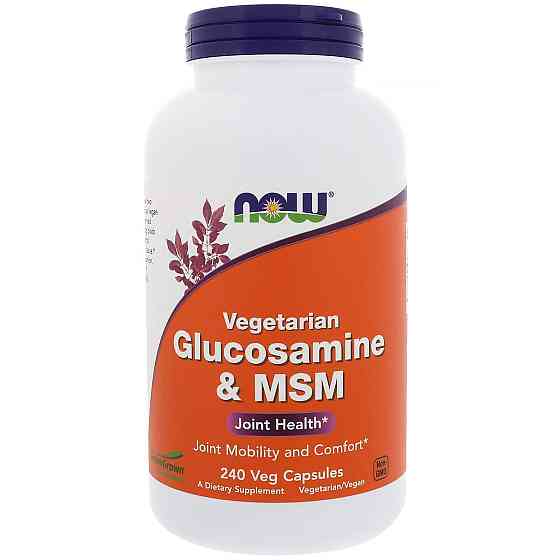 Глюкозамін і МСМ (Glucosamine &amp; MSM) 500/333 мг 240 капсул Київ