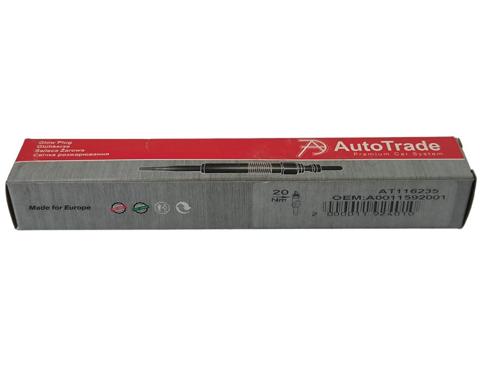 Свеча MB C-Class (W202),E-Class (W124,W210) 2.0-3.0TD (11.5V) накала Мукачево - изображение 2