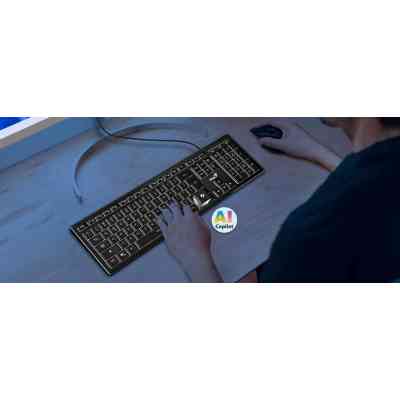 Клавиатура Genius SlimStar 820 USB UA Black (31310055410) Винница