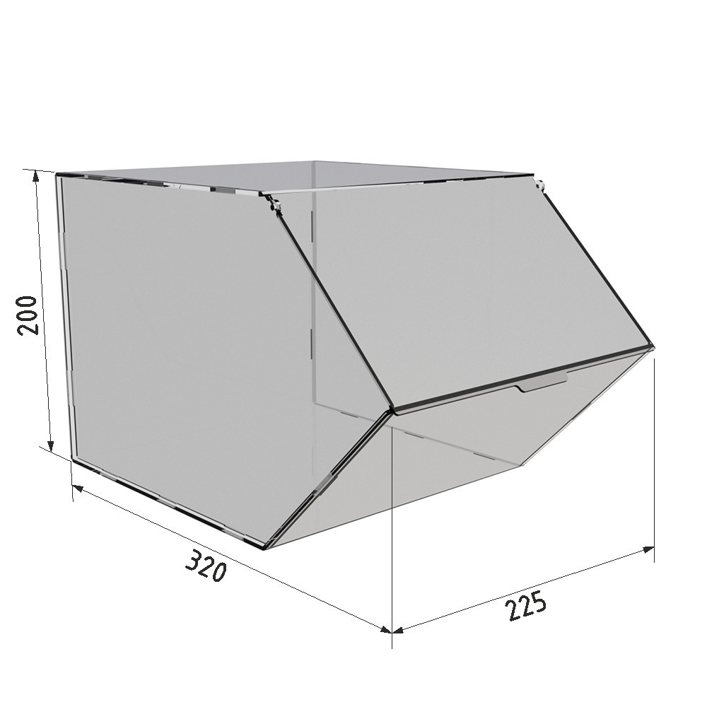 Диспенсер EKOSTAR для мармеладов, снеков, орехов 1 ячейка Киев - изображение 5