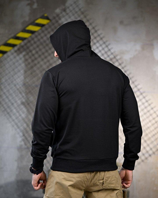 Милитари Худи Двіжуй black ПП7776 Одеса - фото 3
