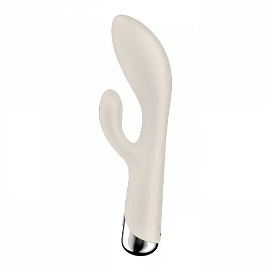 Вібратор-кролик Satisfyer Spinning Rabbit 1 Beige Львів