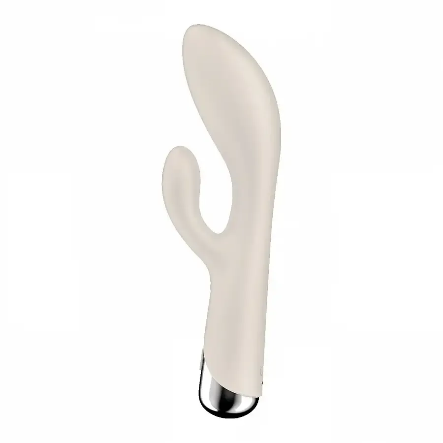 Вібратор-кролик Satisfyer Spinning Rabbit 1 Beige Львів - фото 3