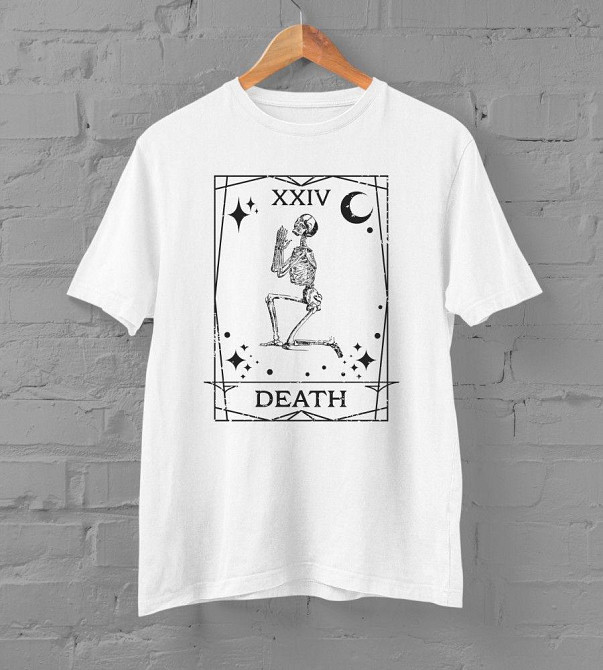 Футболка чоловіча с принтом  48 Біла 2664093752 Дніпро - фото 1