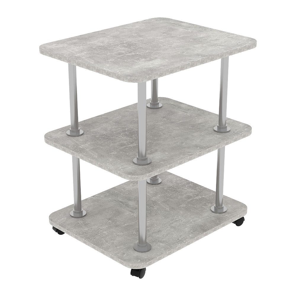 Тумба мобильная ТМ-4, Бетон, 550/450/700 Львов - изображение 1