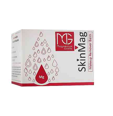 Бальзам для очищення шкіри обличчя, шиї та декольте SkinMag Makeup Remover Balm Magnesium Goods 50 мл Київ