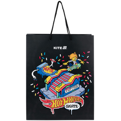 Подарочный пакет Kite Hot Wheels, 26х32 см (HW25-266) Винница - изображение 2