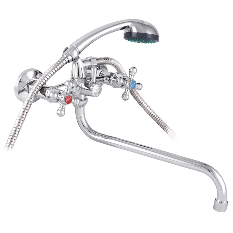 Змішувач для ванни Zerix DMX 605 з поворотним виливом Харків - фото 1