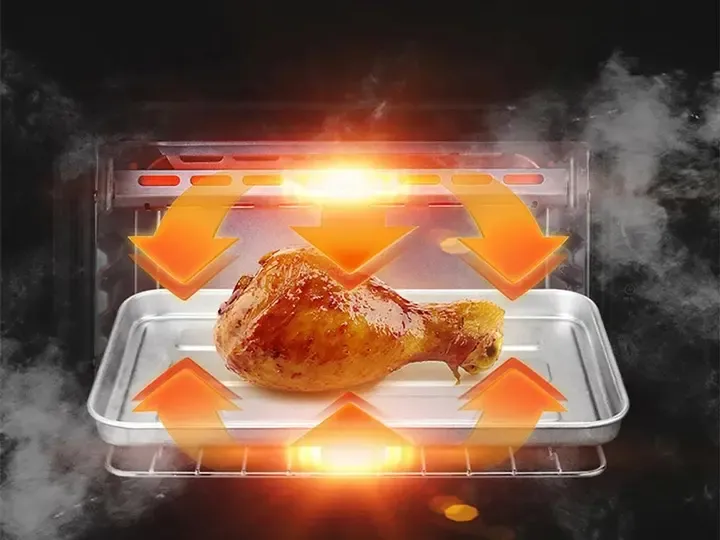 Электрическая духовка 3в1 Domotec MS-5308В Кофеварка Сковорода 9 л 4500w Коломыя - изображение 7