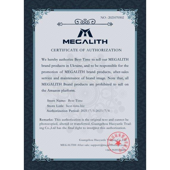 Часы мужские наручные MegaLith Super Nylon (2 ремешка) Черный Винница - изображение 8