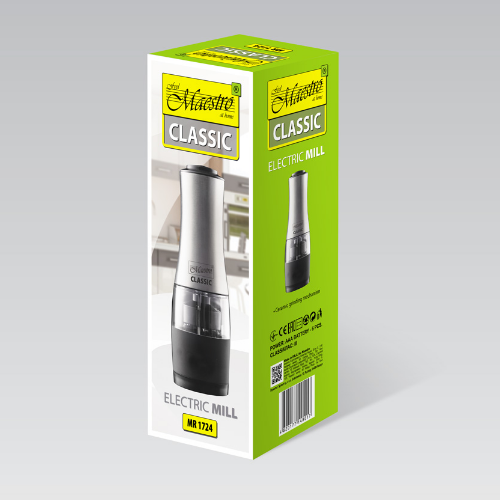 Млинок для спецій електричний 2в1 Maestro MR-1724 Житомир