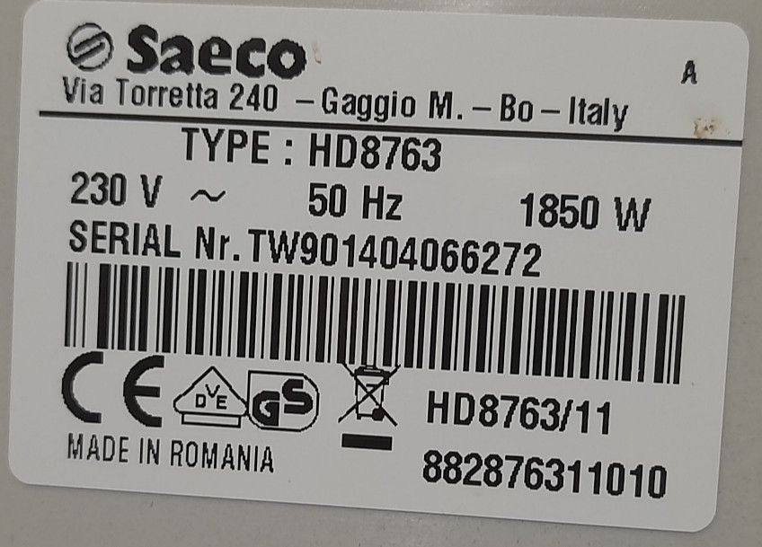 Кавоварка SAECO Minuto Altaly.HD8763. Київ - фото 2