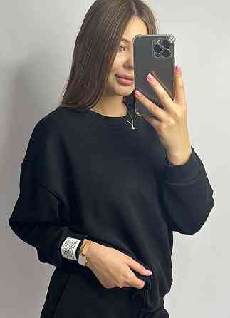 Світшот жіночий трикотажний Чорний XS-S Харків