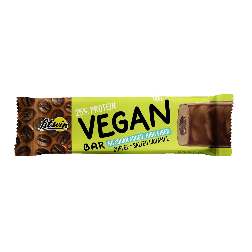Vegan Bar - 12x60g Coffee & Salted Caramel Киев - изображение 1