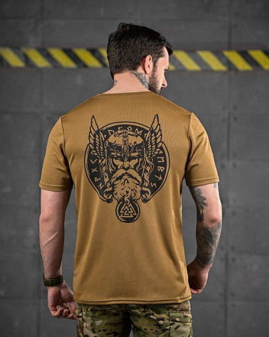 Тактическая потоотводящая футболка ODIN  ДЛ6584 Одесса - изображение 7