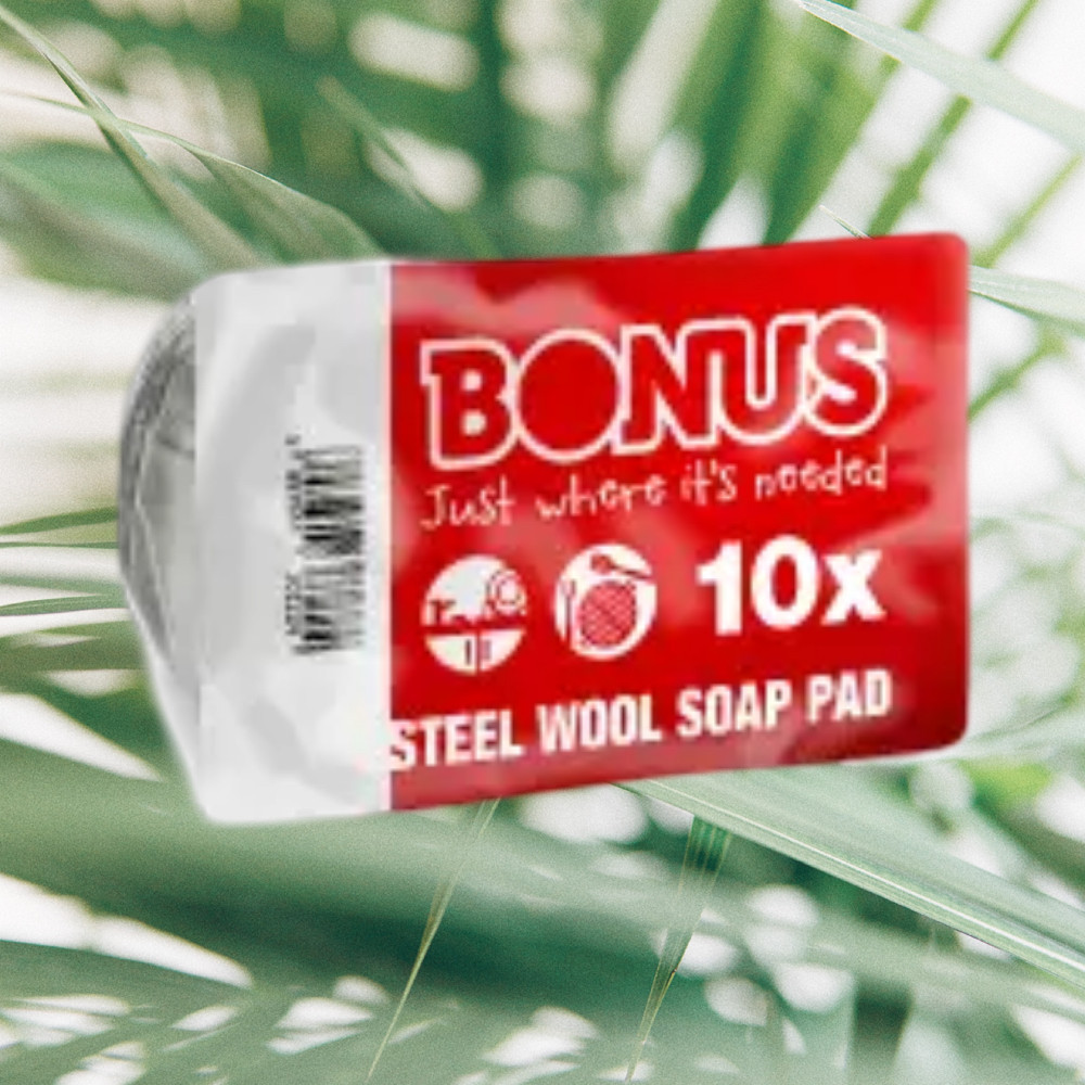 Губка для посуду металів Bonus 10 шт. в уп Виноградів - фото 2
