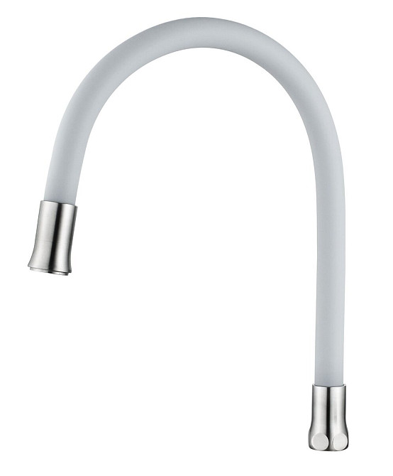 PLATINUM Гусак для гнучкого змішувача Platinum CS 519-3 (білий) Київ - фото 2