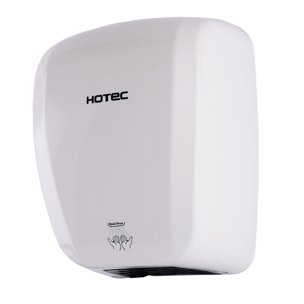 Сушарка для рук HOTEC 11.231 ABS White сенсорна, корпус пластик білий (220В ,1800Вт) Луцьк - фото 1