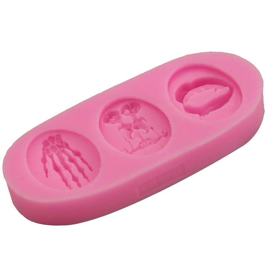 Молд силиконовый Хэллоуин 105 на 48 мм розовый Киев - изображение 4