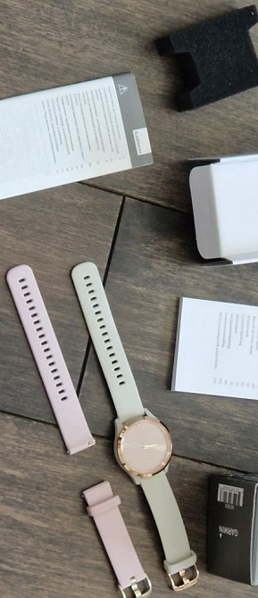 Годинник Garmin Vivomove 3s Rose Gold Киев - изображение 3