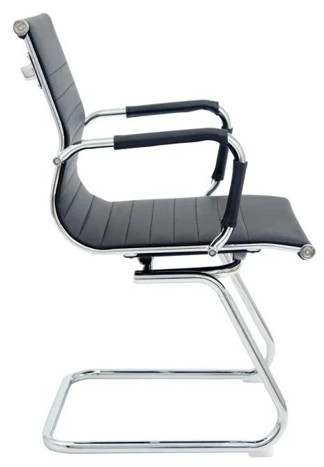 Офісне Конференційне Крісло Richman Bali CF Хром Чорний Київ - фото 3