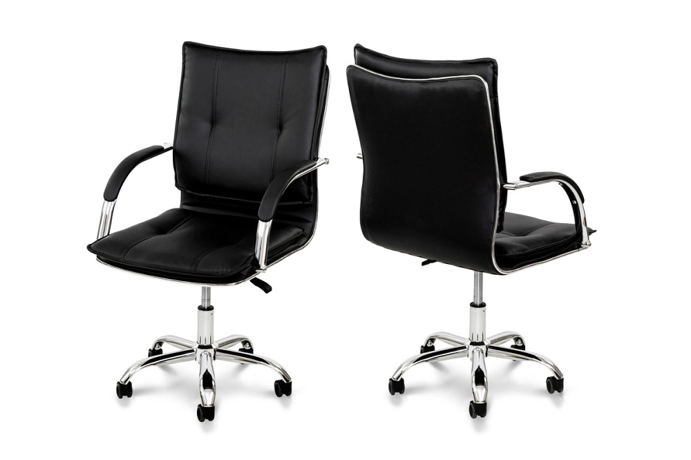 Стілець офісний Клік, чорний Київ - фото 6