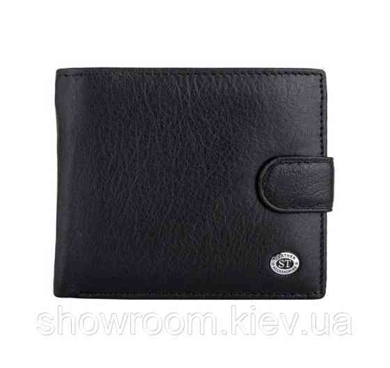 Мужское портмоне Leather Collection (401) подарочная упаковка Киев