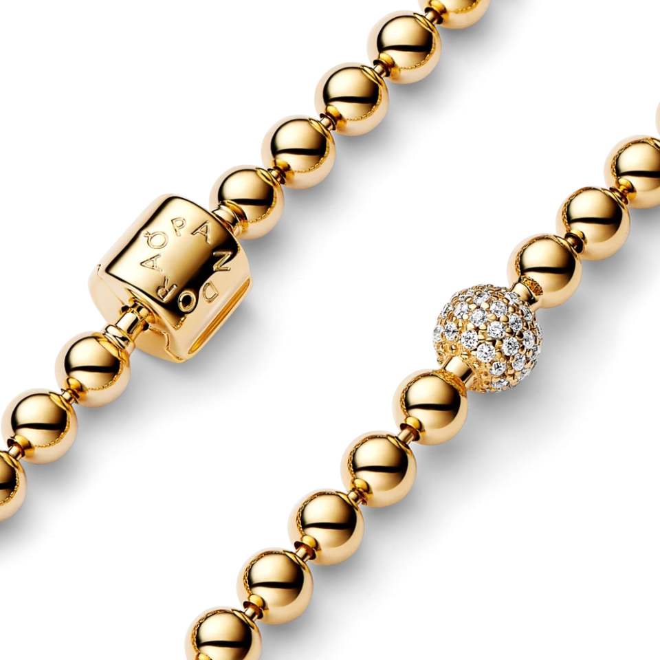 Срібний браслет "Бісер та паве" MasterSem Київ - фото 2