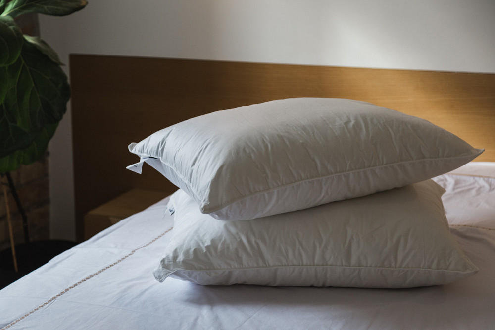 Ecotton Подушка Ecotton 50х70 см Ecofill Premium антиалергенна з біопухом біла в чохлі для збер Киев - изображение 6