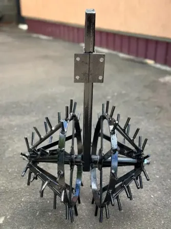 Культиватор ЇЖАК для мотоблока на втулках (1 секція) (ширина 38 см)з отворами мотоблочний Харьков