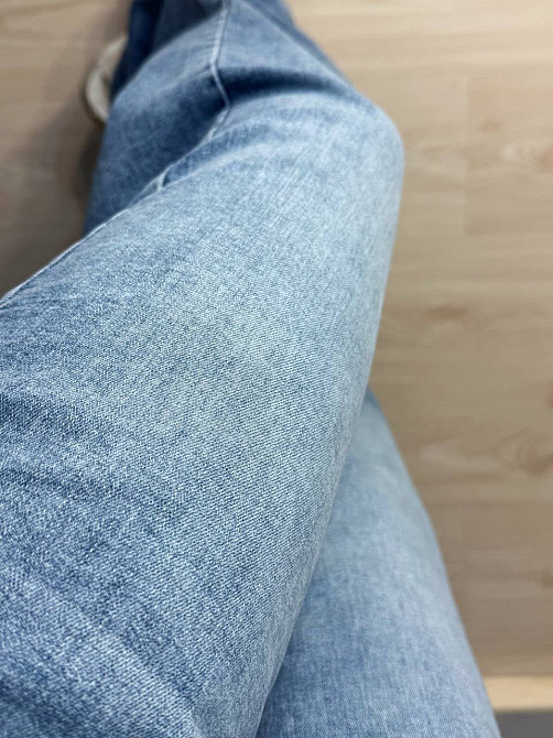 Джинси жіночі Its Basic 2507-4 wide leg палаццо стрейчеві блакитні, блакитний, 38, 38 Київ - фото 6