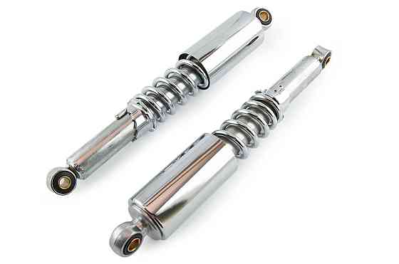 Амортизатори (пара) мопед Дельта (довга склянка) Мукачево