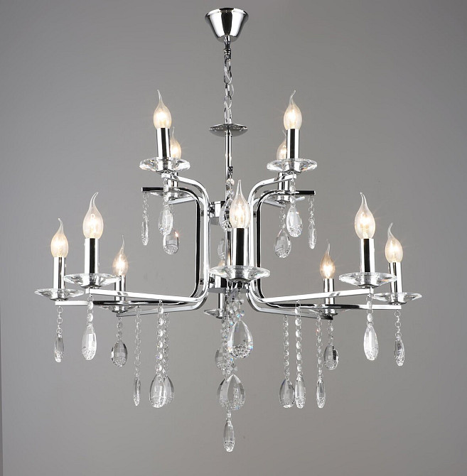 Люстра класична K2310/12 хром Коломия - фото 1
