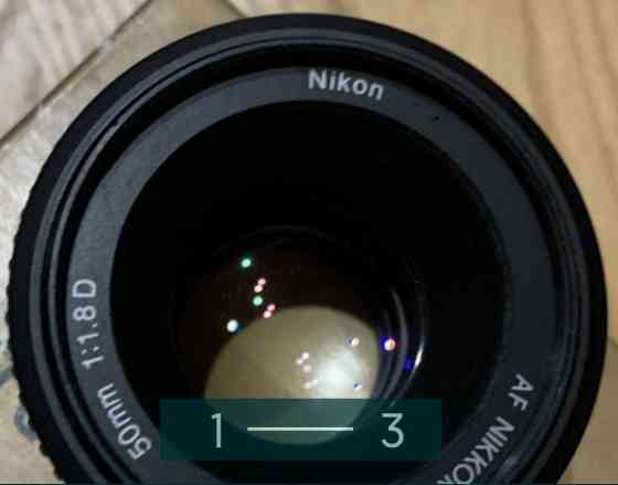 Об'єктив Nikon AF NIKKOR 50mm f/1.8D Киев