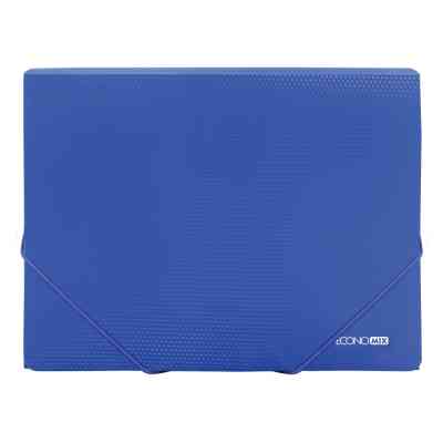Папка на резинках Economix А4 фактура "бриллиант", синяя (E31601-02) Винница